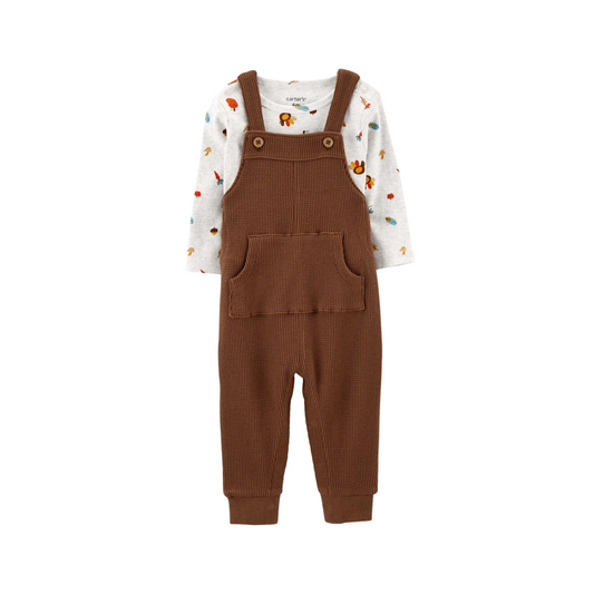 Carter's - Conjunto con jardinera y remera