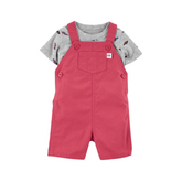 Carter's - Conjunto con 2 piezas Jardinera y remera