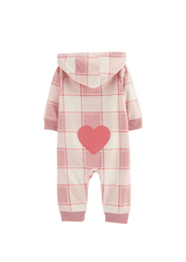 Carter's - Enterizo de micro polar con capucha