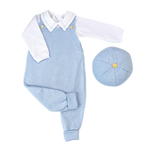 Kit Jardinera Azul Celeste c/Blanco