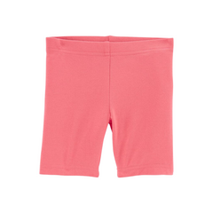 Carter's - Shorts de algodón tipo legging color salmón