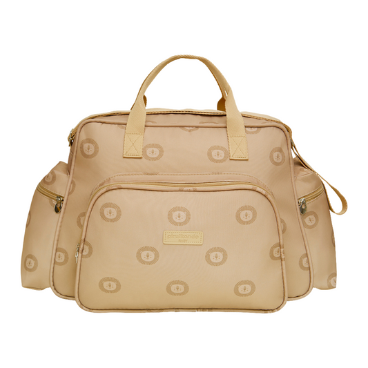 Bolso Maternidad Grande León Caramelo