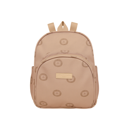 Mochila Pequeña León Caramelo