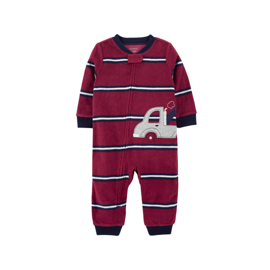 Carter's - Enterizo/Pijama de micro polar sin pies
