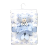 Kit Buba Manta + Peluche Azul