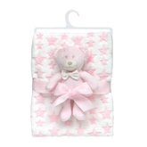 Kit Buba Manta + Peluche Rosa