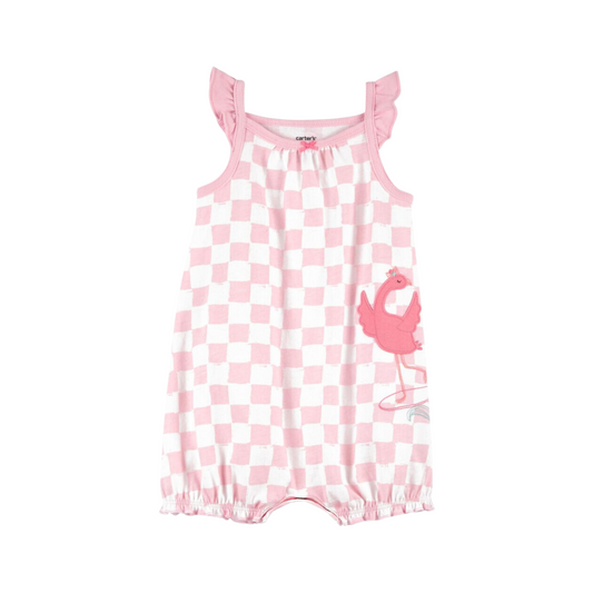 Carter's - Romper sin mangas flamenco