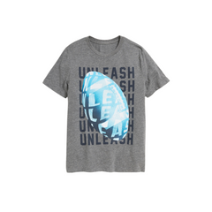 Old Navy - Remera de mangas cortas color gris