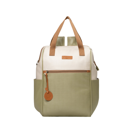 Mochila Maternidad Grande Petit Verde