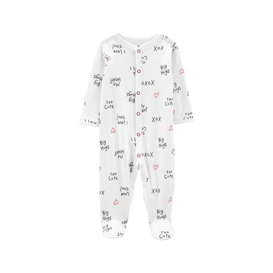 Carter's - Enterizo-Pijama con diseño de corazones
