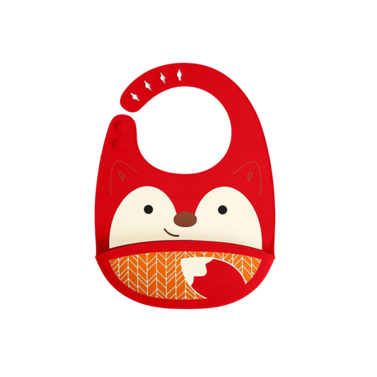 Babero De Silicona Skip Hop Fox