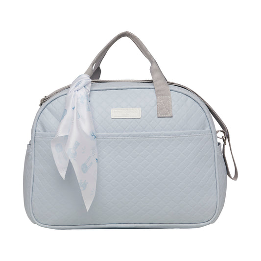 Bolso Maternidad Grande Amigos Del Bosque Azul