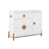 Cómoda Matic Tess Laqueado Blanco Soft Eco Wood