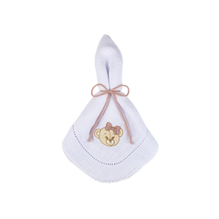 Conjunto Enterizo Bordado Nude Con Blanco