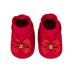 Zapatito Rojo Con Moño