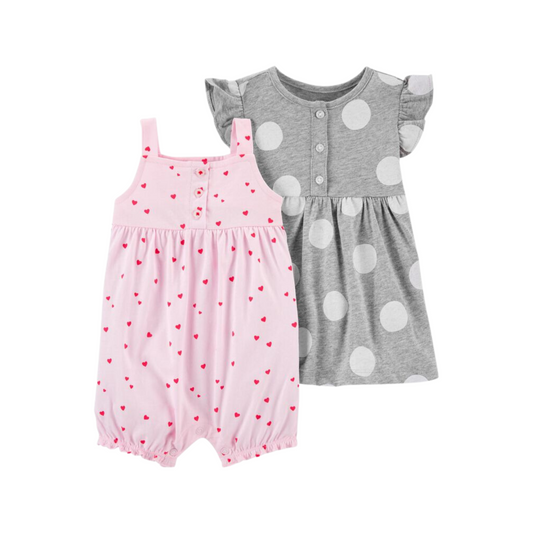 Carter's - Conjunto con romper y vestido