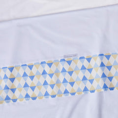 Juego De Sabana para Mini Cama 4 piezas Azul