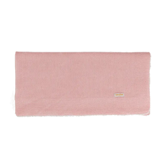 Salida de Maternidad Bordada Rosa c/Blanco