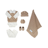 Salida de Maternidad Beige c/Off White