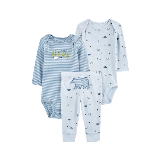 Carter's - Set con 3 piezas con Osos Polares