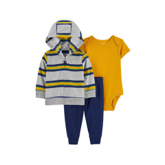 Carter's - Set con 3 piezas con abrigo de micro polar