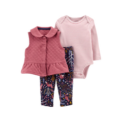 Carter's - Set con 3 piezas con chaleco