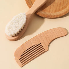 Kit Cepillo y Peine Madera