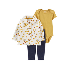 Carter's - Set con 3 piezas floral
