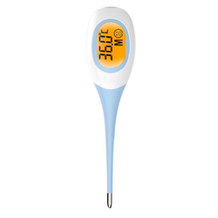 Termómetro Digital Flexible Azul – Medición en 8 Segundos
