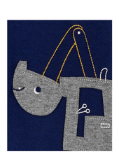 Carter's - Enterizo de construccion con pies antideslizantes