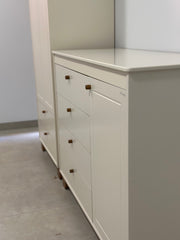 Cómoda Matic Zupy Laq. Off White/Eco Wood