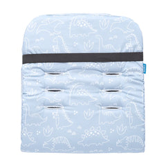 Almohada Para Carrito Buba Azul Dino