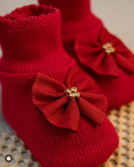 Zapatito Rojo Con Moño