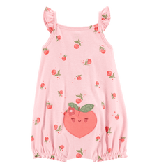 Carter's - Romper sin mangas durazno