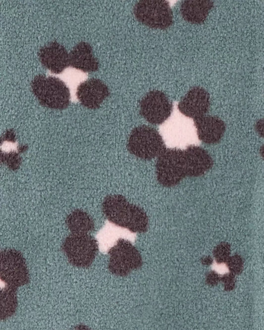 Carter's - Set con 3 piezas con abrigo de micro polar leopardo