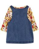 Carter's - Set con 3 piezas con jardinera jeans