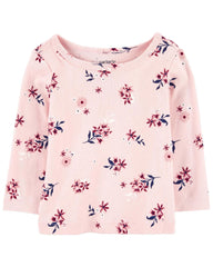 Carter's - Conjunto con jardinera y blusa