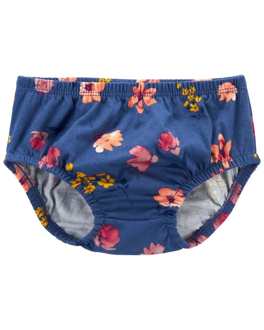 Carter's - Vestido floral con mangas largas