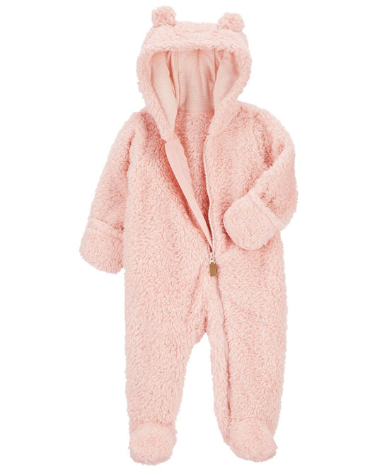 Carter's - Enterizo polar con capucha