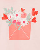 Carter's - Conjunto con 2 piezas de corazones