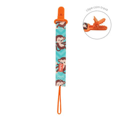 Sujetador De Chupete Animal Fun Monito