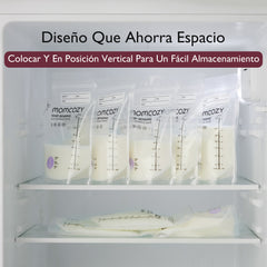 Paquete con 60 Bolsas de almacenamiento de leche Materna Momcozy