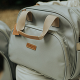 Bolso Maternidad Grande Cuidado Verde