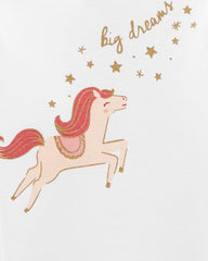Carter's - Set con 4 piezas de unicornio