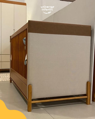 Cuna Matic Tess Laqueado Freijo/Eco Wood