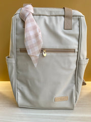 Mochila Maternidad Grande Encanto Marfil