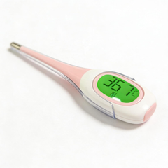 Termómetro Digital Flexible Rosa – Medición en 8 Segundos