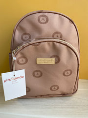 Mochila Pequeña León Caramelo