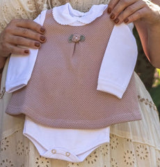 Salida de Maternidad Nude C/Blanco