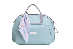 Kit Arco Iris Verde Bolso Grande + Bolso Mediano + Mochila
